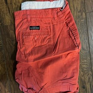 Southern marsh 7” shorts lobster reef colour, 32 waist